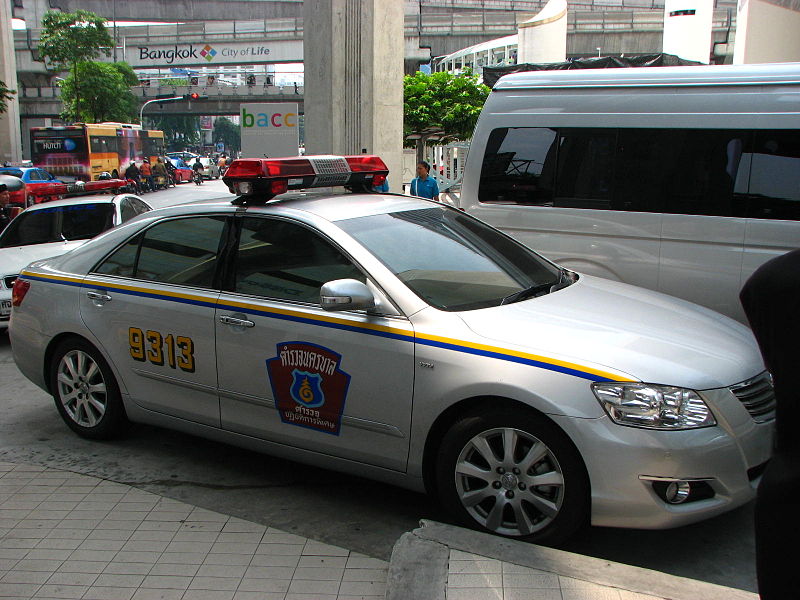 Thailand Police Highway Patrol Toyota Camry VVTi