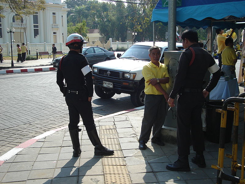 Thai police officer