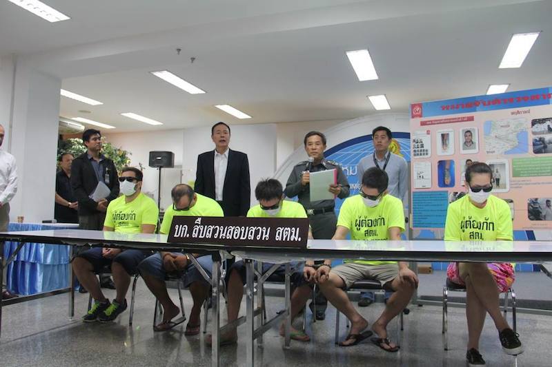 Asian criminals arrested in Thailand