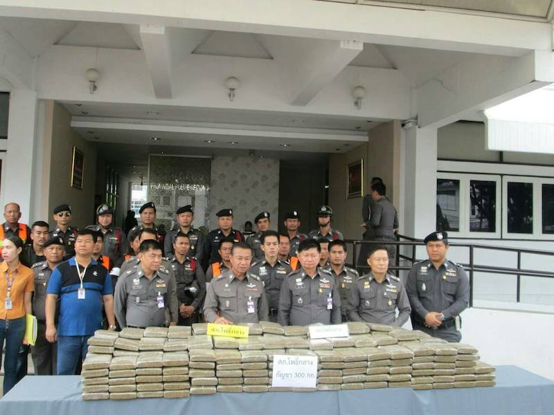 Drugs seized by police