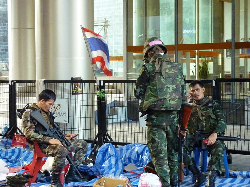 Military in Bangkok