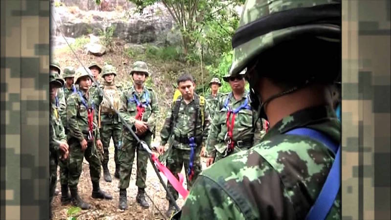 Royal Thai Army soldiers