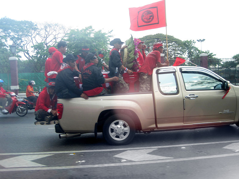 Demonstration of the Red Shirts in Bangkok