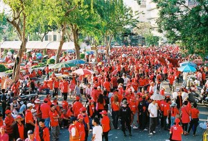 Red Shirts in BAngkok