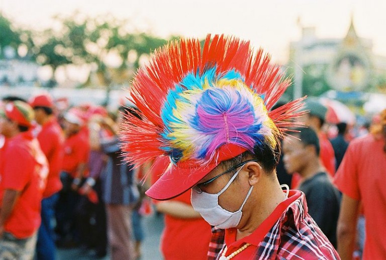Red shirt sin Bangkok on 23 March 2010
