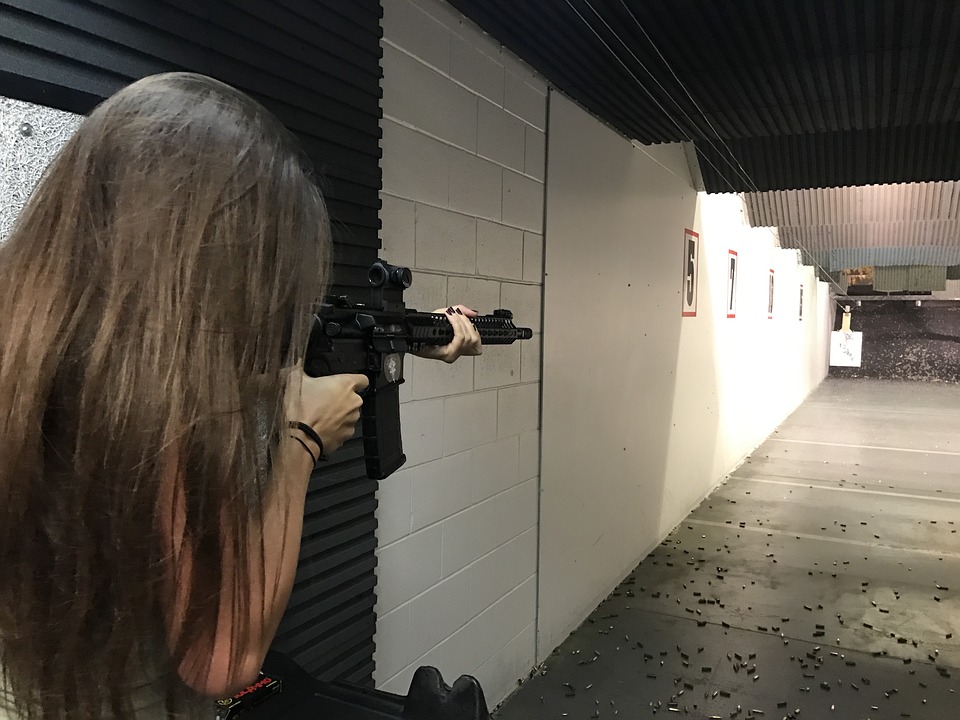 Shooting range.