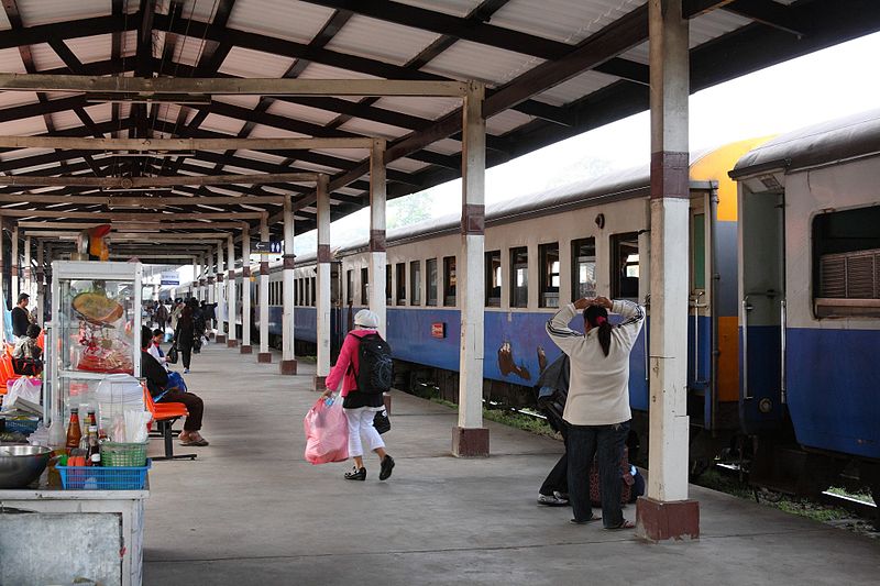 Express train #67 from Bangkok