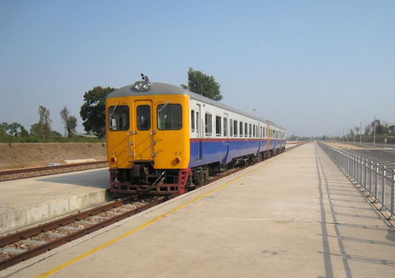 Train station in Thailand