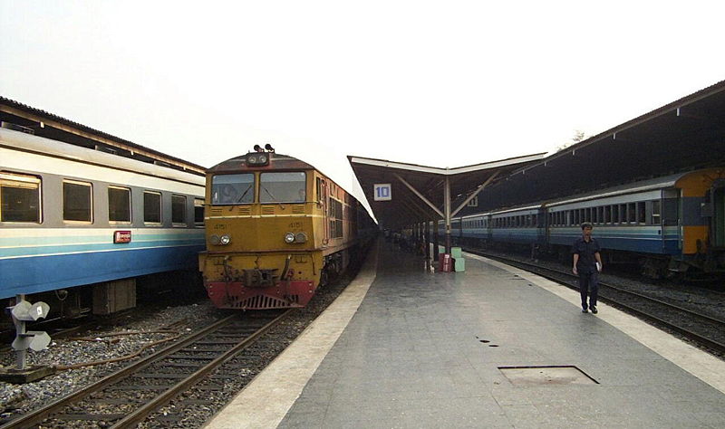 Hua Lamphong train station in Bangkok