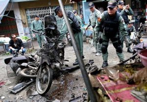 Motorcycle bomb in Southern Thailand