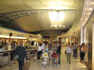 Shopping area at Suvarnabhumi Airport