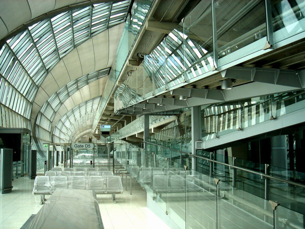 Suvarnabhumi Airport Gate D5.