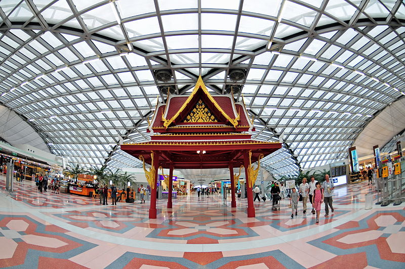Suvarnabhumi airport terminal, Bangkok