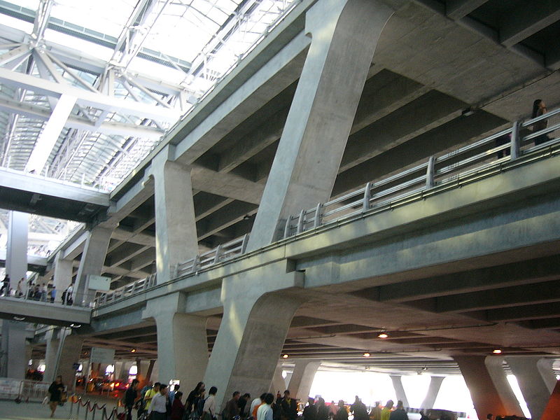 Taxi stand Suvarnabhumi Airport