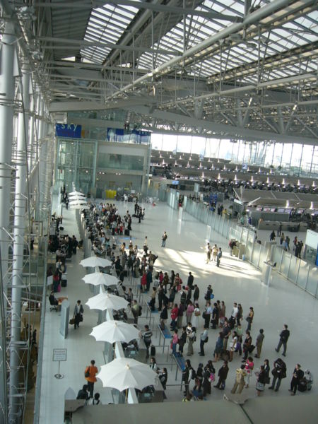 Suvarnabhumi Airport in Samut Prakan.
