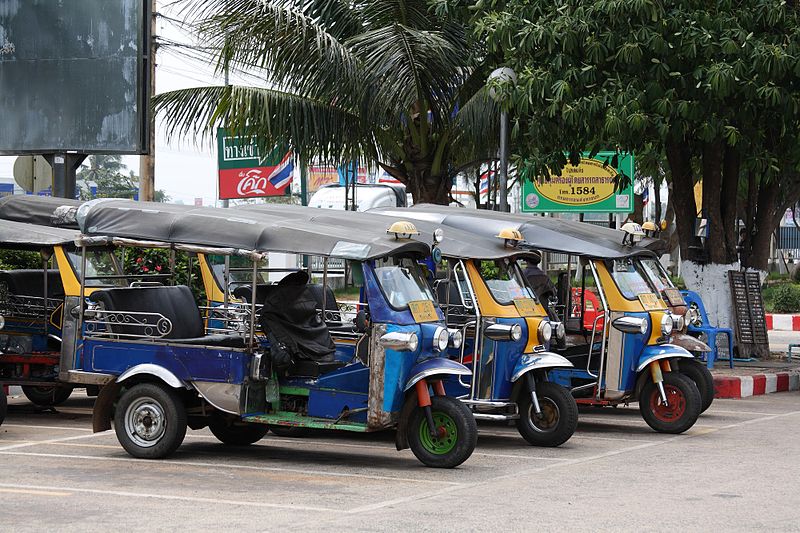 Tuk-tuks in Ubon Ratchathani